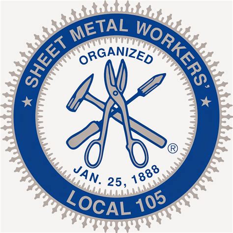 local 105 sheet metal wages